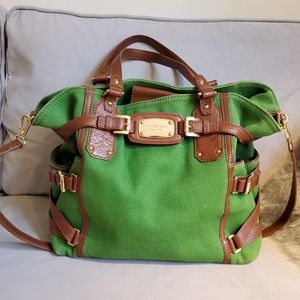 Michael Kors Gansevoort canvas/leather bag